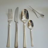 Christofle "Concorde" cutlery set – Icon of French design 1970, 53 pieces
