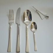 Christofle "Concorde" cutlery set – Icon of French design 1970, 53 pieces