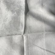 Set of 12 19th century white napkins marked “BL”