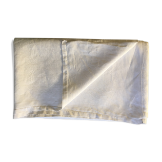 Damask tablecloth 190 x 240 peas and flowers