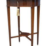 Edwards and Roberts mahogany and inlaid display table