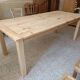 Renovated rectangular dining table