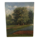 Ancient tableau Forest Landscape.