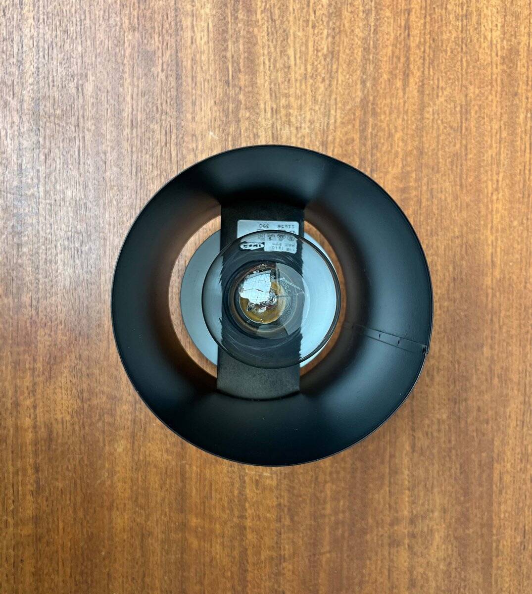 Vintage minimalist ceiling light from Ikea, 1980s.