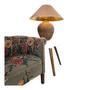 XL wabi sabi table lamp – Terracotta