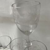 12 mismatched glasses