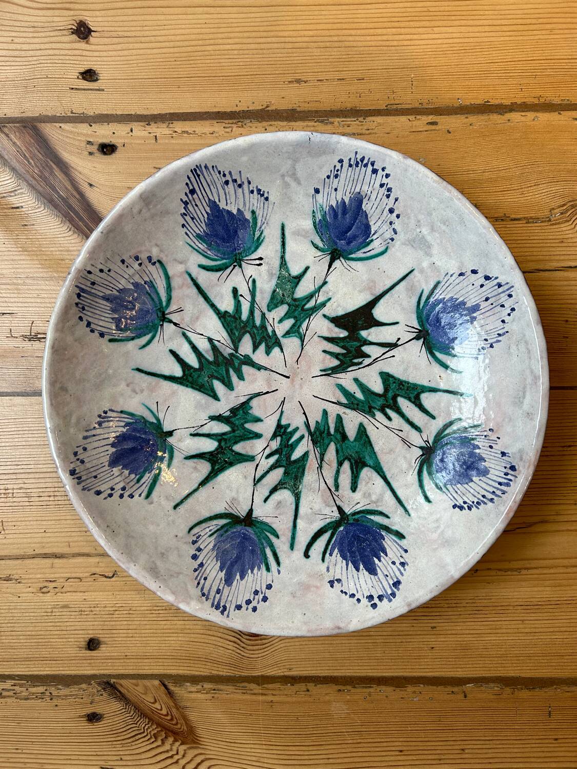 Presentation platter signed "Le Brescou"