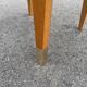 Table chevet pieds compas 1960
