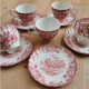 Vintage ironearth cups and cups Johnson Bros.