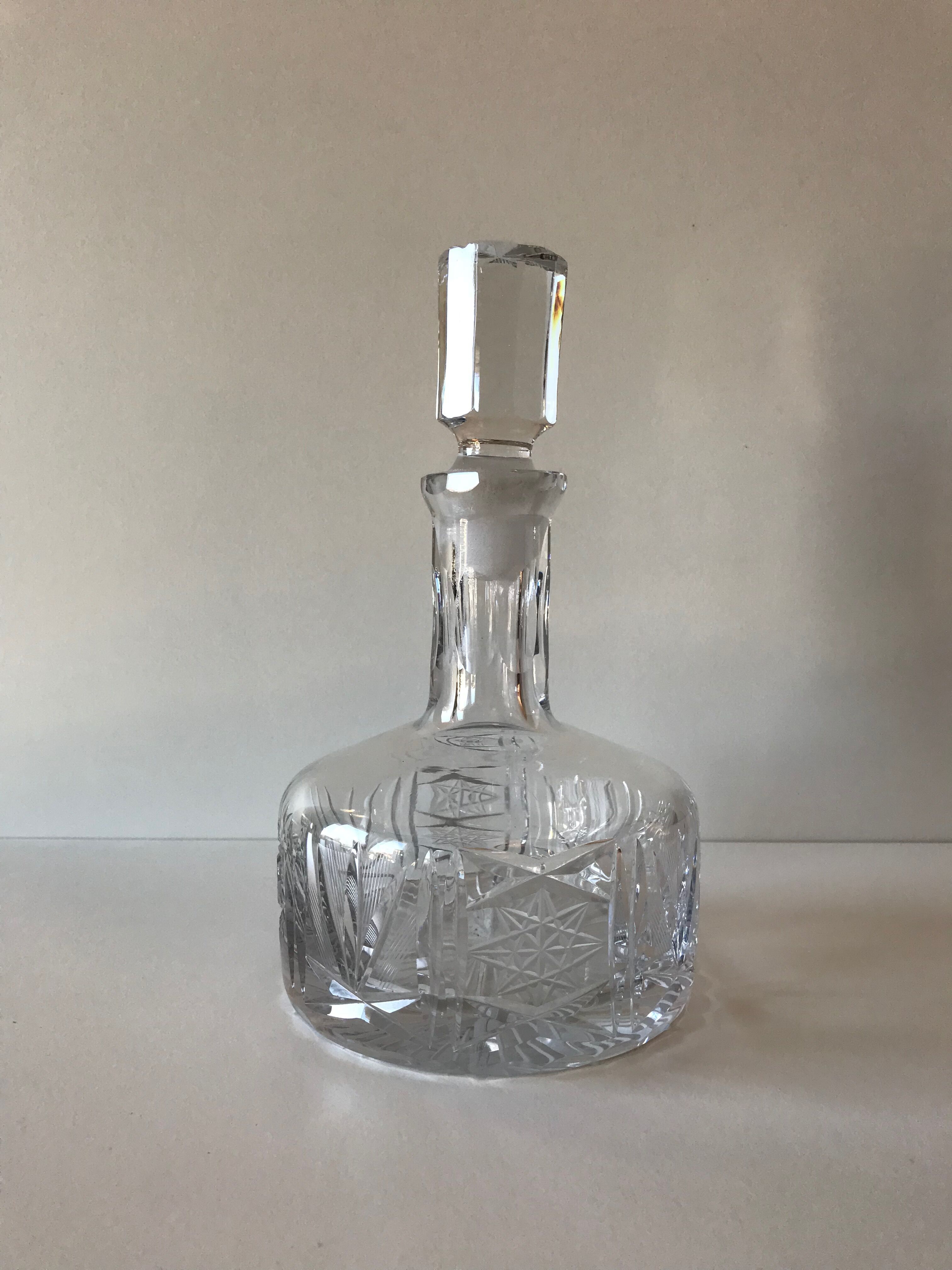 Cut Crystal decanter
