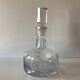 Carafe en cristal taillé