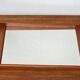Teak mirror from the mid-century, 1960s