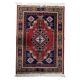 Tapis vintage persan de style européen Shiraz 100 cm x 142 cm années 1950 - 1C1232