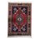 Vintage European Persian-style Shiraz rug 100 cm x 142 cm 1950s - 1C1232
