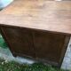 Buffet en bois massif vintage 1940