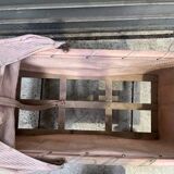 Vintage wooden doll's pram