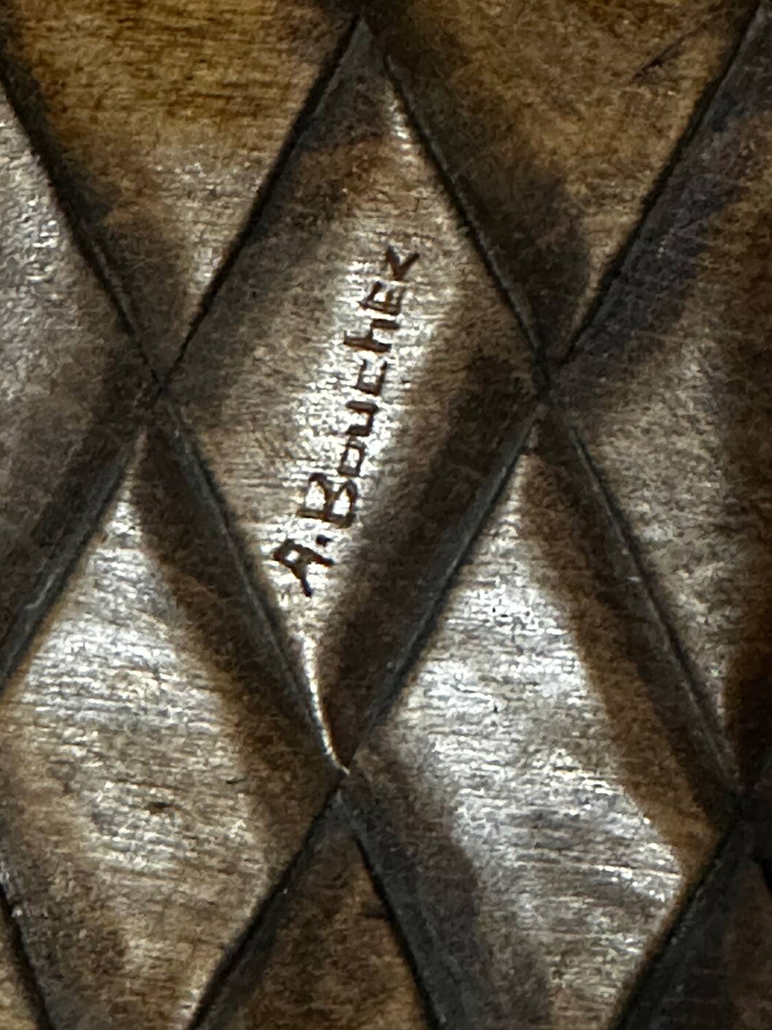 Basket or Pocket Emptying from the 1950s in Carved Wood signed A. Bouchez