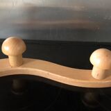 Wooden wall coats holder