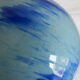 Vase boule en verre Delatte
