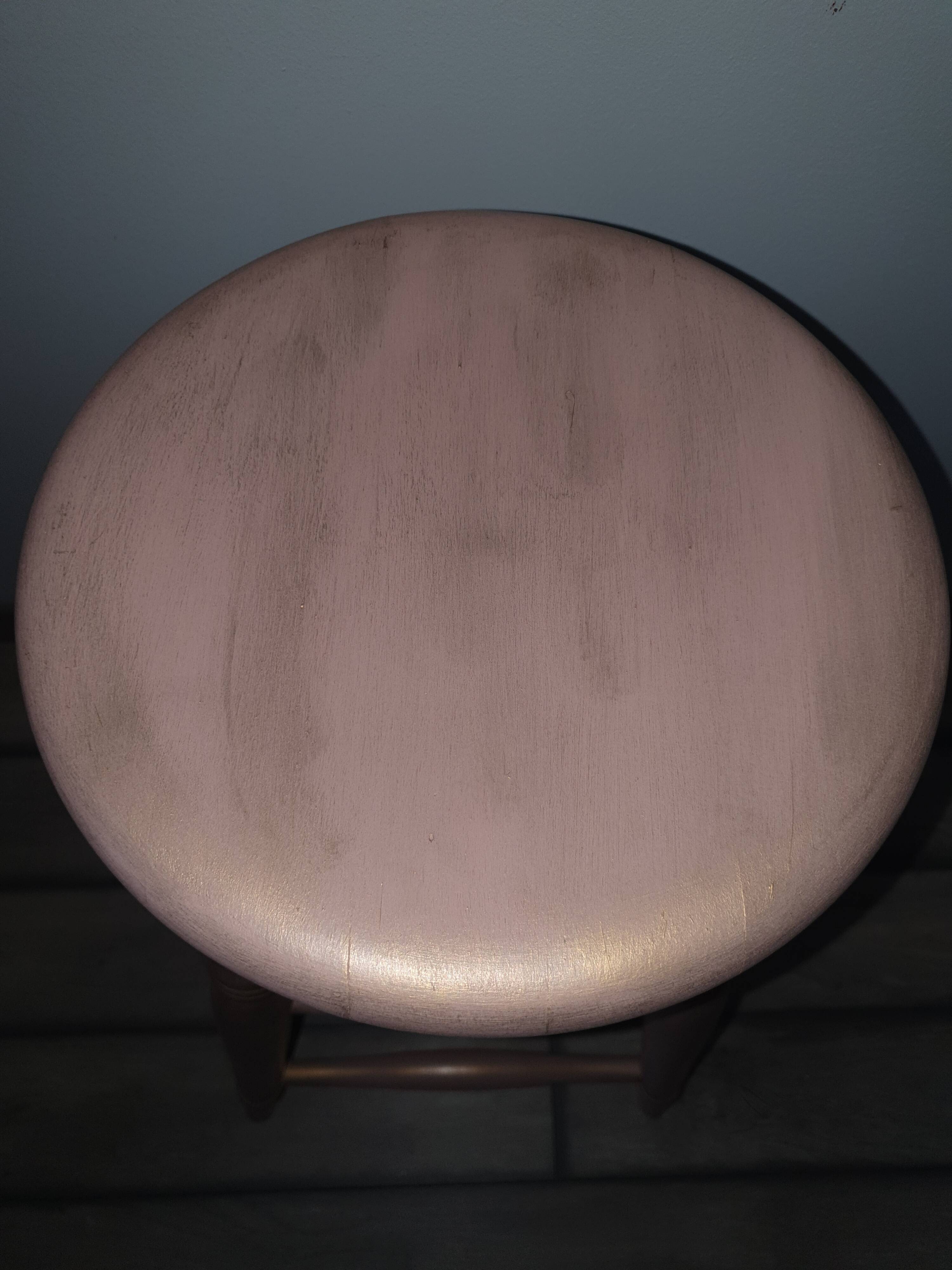 Tabouret de bar rénové