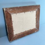 Tableau early 20th century "The Letter" signed JJB