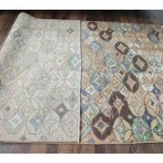 1970s Turkish Handwoven Wool Runner Rug 110x206