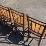 4 bistro chairs 1900