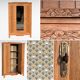 Armoire parisienne bois brut 1930