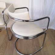 Pair of vintage cantilever chairs Zougoise Victoria, Switzerland.