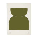 Abstract object giclee print, 50x70cm