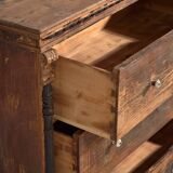 Antique chest of drawers with porcelain handles (c.1920) #77