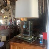 Gloria Vanderbilt lamp with bevelled mirror