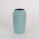 Scheurich Vase Turquoise Fat Lava, West Germany 1960s