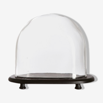 Cloche en verre avec socle pacific