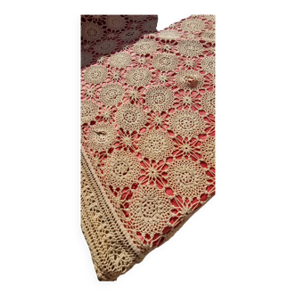 Crochet bedspread