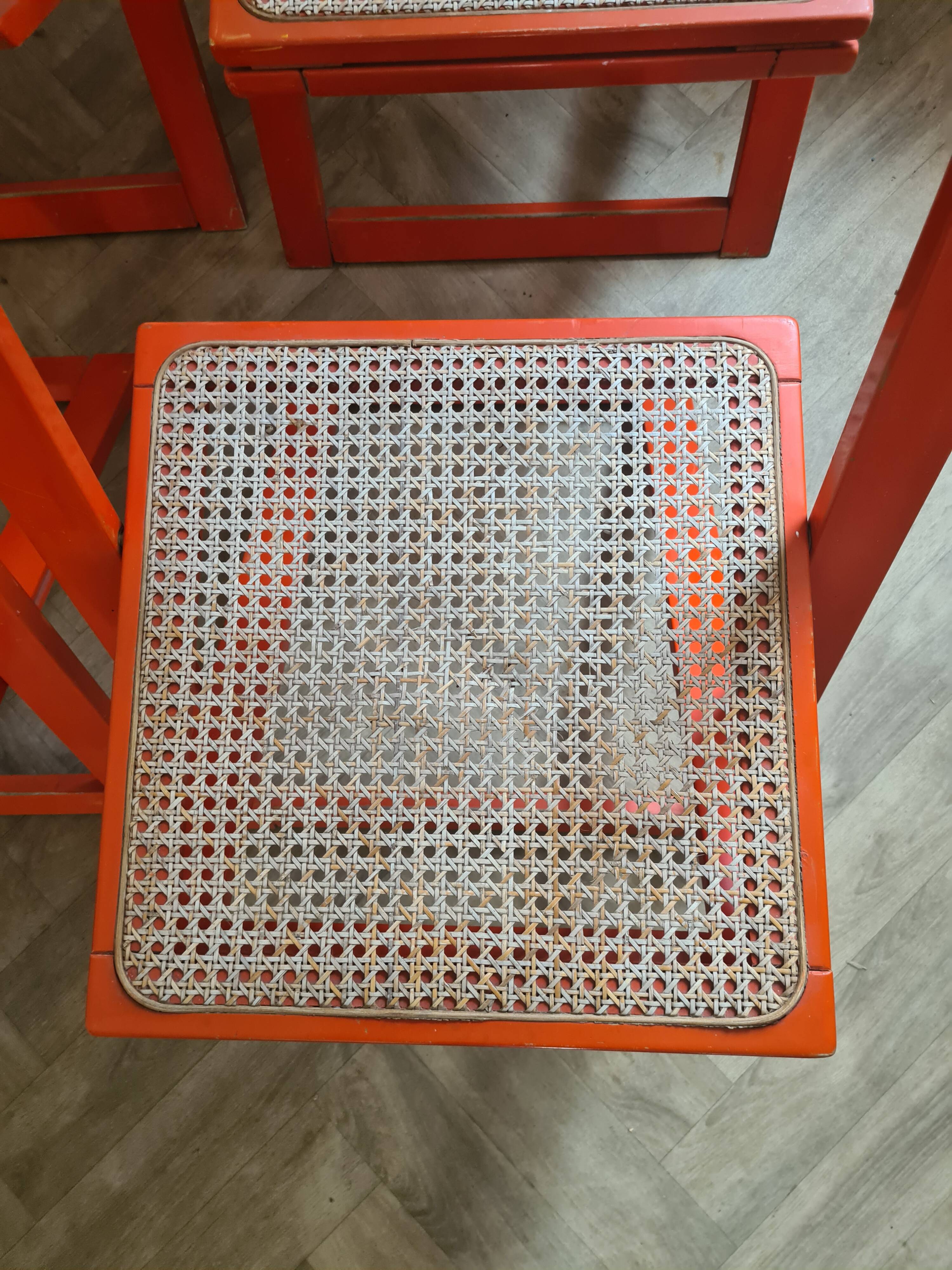 Set de 4 chaises Aldo Jacober