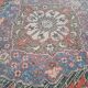 Vintage Turkish hallway rug 102x403 cm