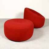 Pumpkin and ottoman chair by Pierre Paulin for Ligne Roset, 2008