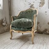 Louis XV shepherdess armchair