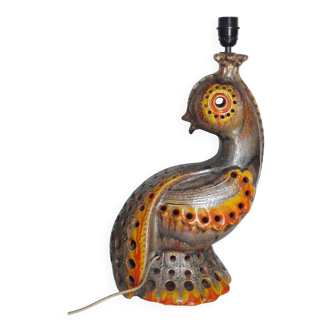 Lampe de sol dans le goût des productions d'accolay années 60-70