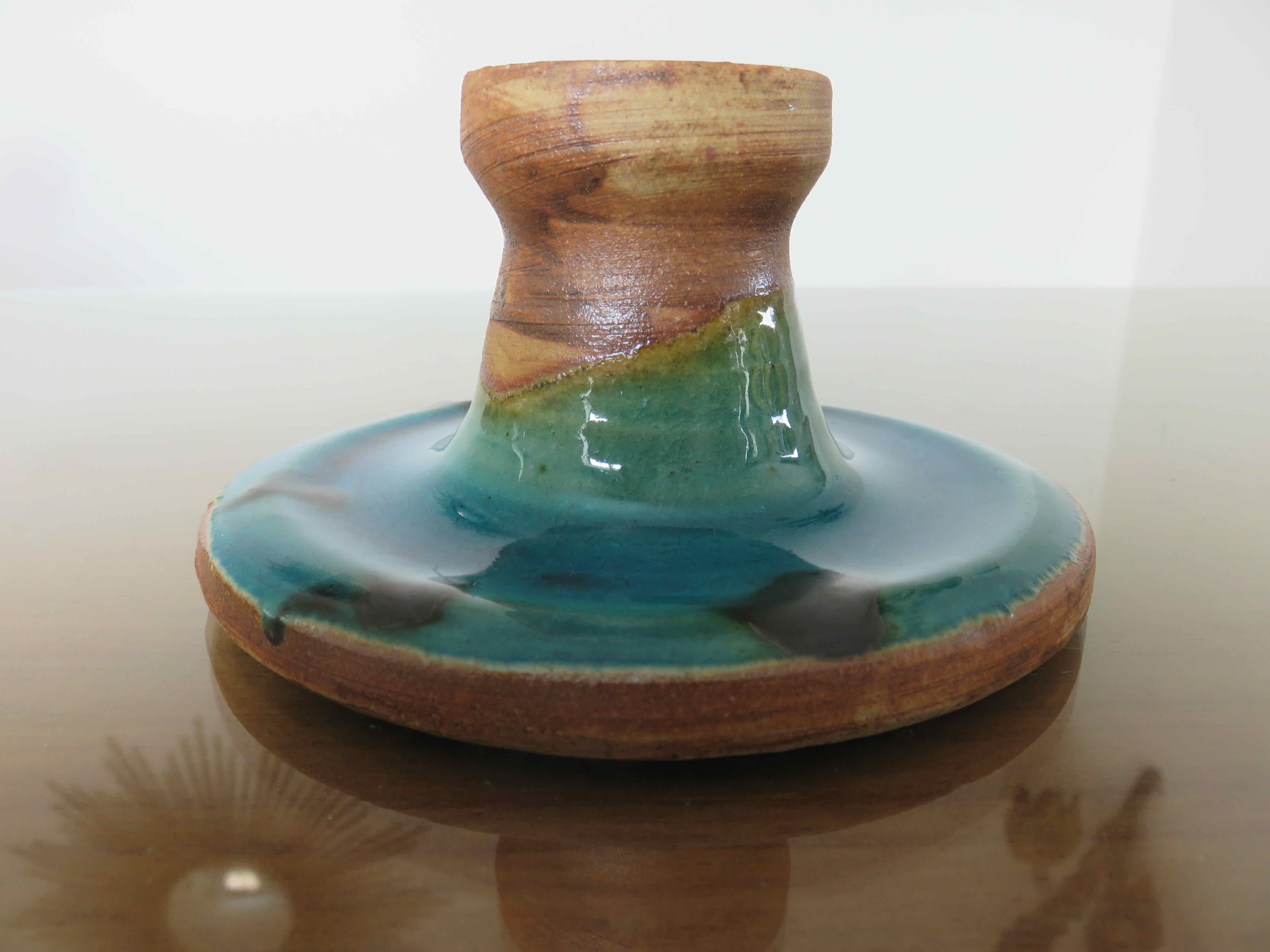 Candle holder " Grès du Colombier " 50s 60s