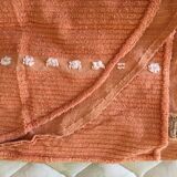 Candelwick plaid bedspread
