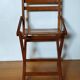 Ancienne chaise pliante enfants vintage italienne