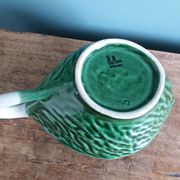 Cabbage sauceboat in barbotine Portugal