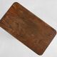 Rustic solid Wooden tripod Stool, France 1940s