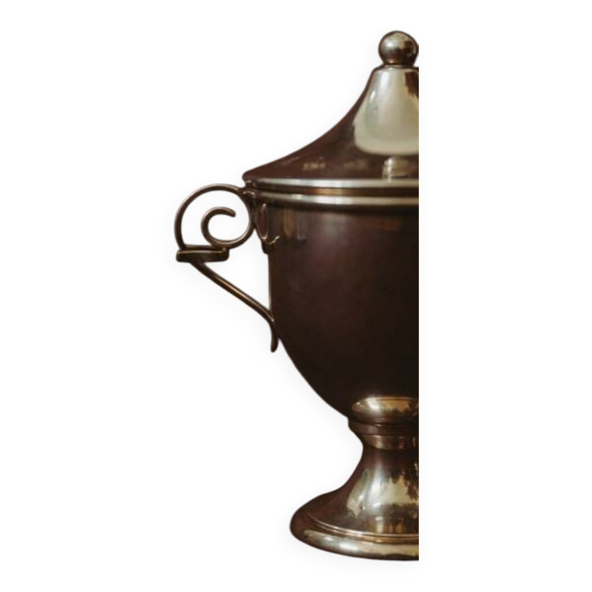 Vintage silver plated milk and sugar set