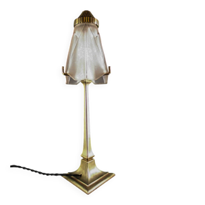 Lampe art deco signé