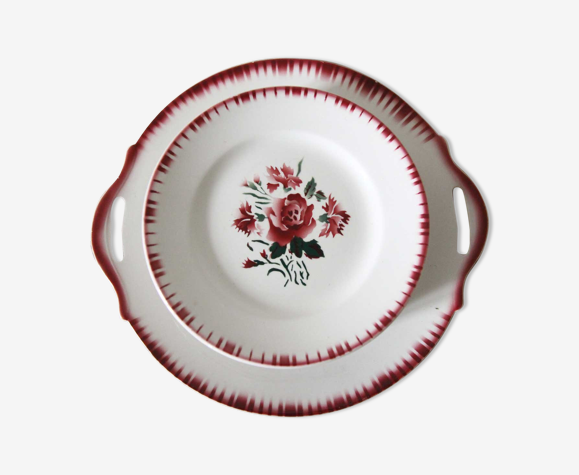 Assiettes à dessert et plat Digoin