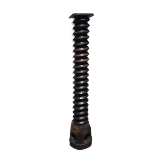 Column saddler XXL old solid wood press screw - 180 cm