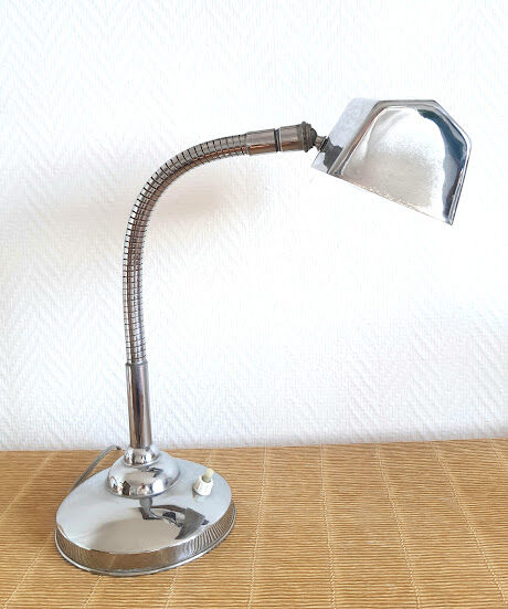 Desk lamp pirouett style art deco